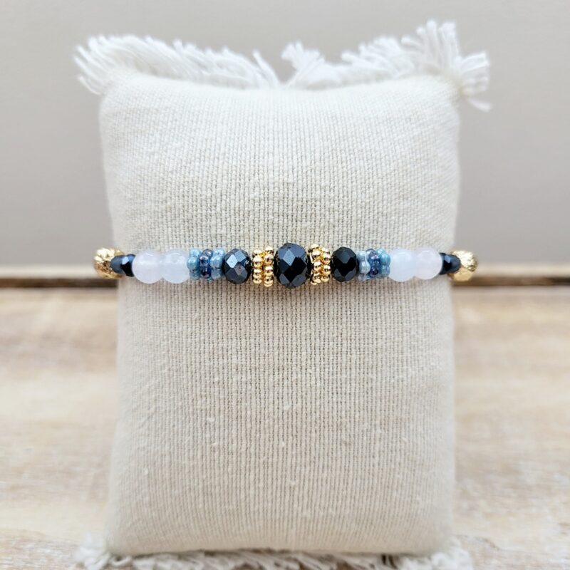 Bracelet bleu nuit